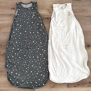2 Woolino Sleepsacks 2-4T (grey NWOT)